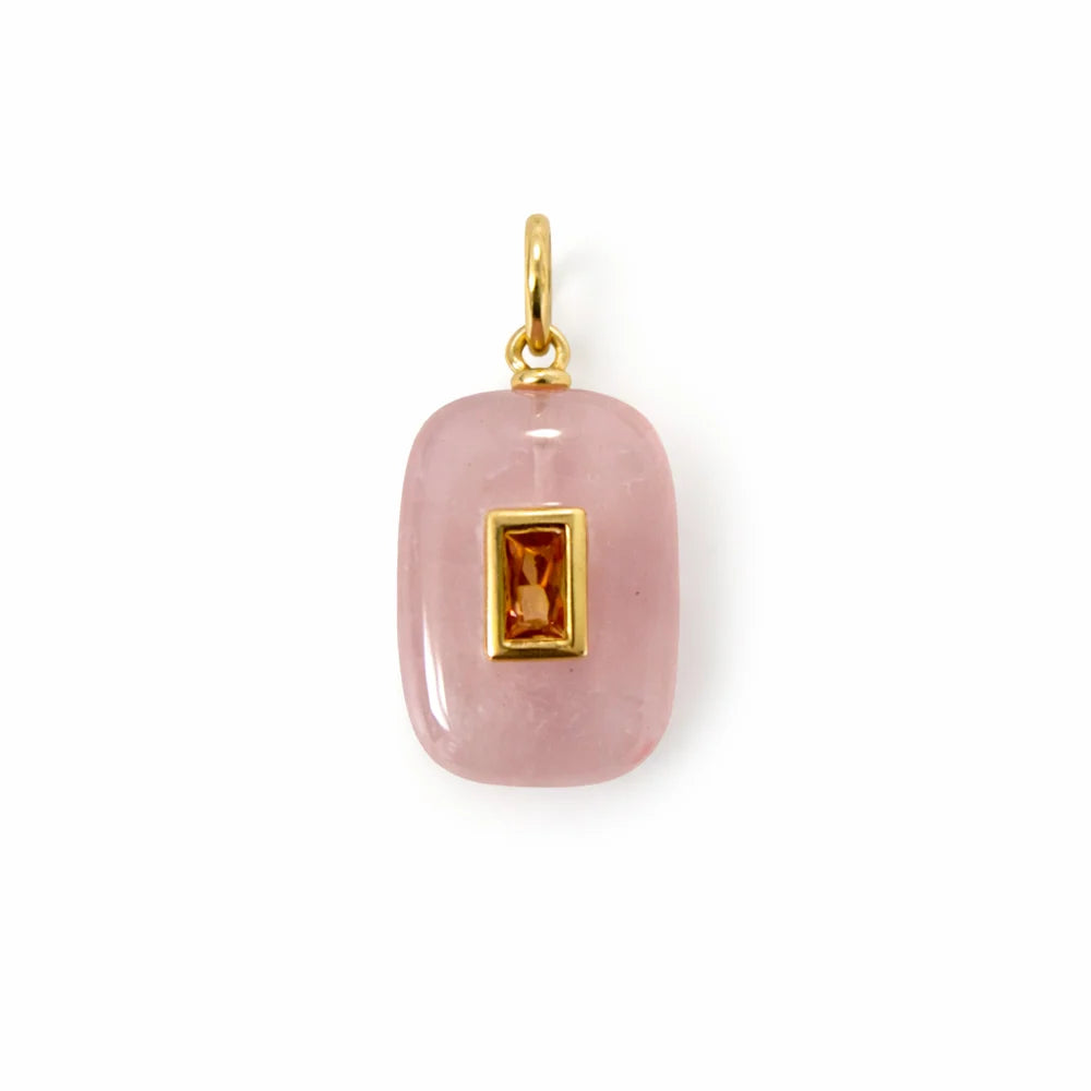 Pink Quartz Necklace