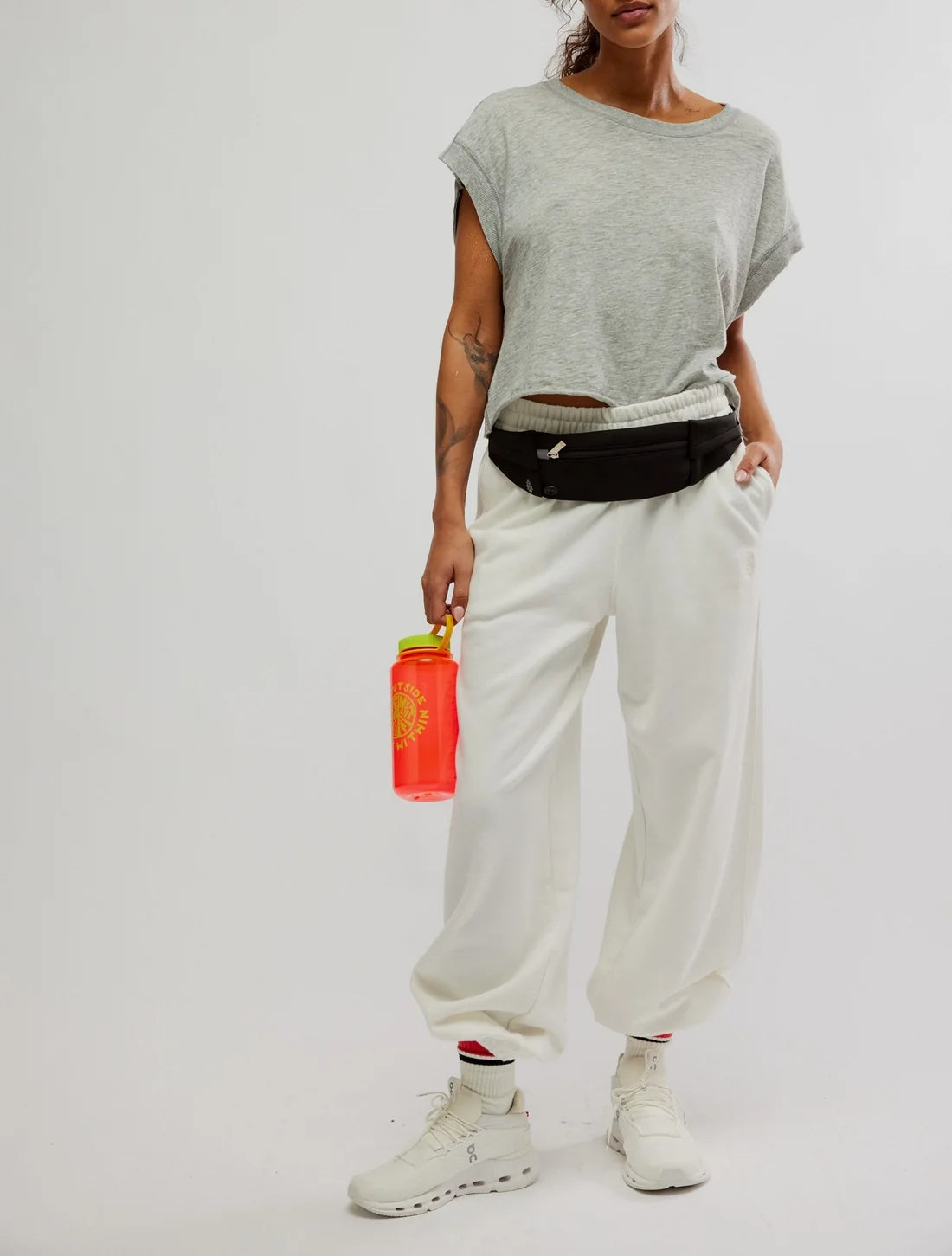 My Time Tee in Heather Grey