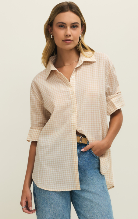 Z Supply Seaport Button Up Top
