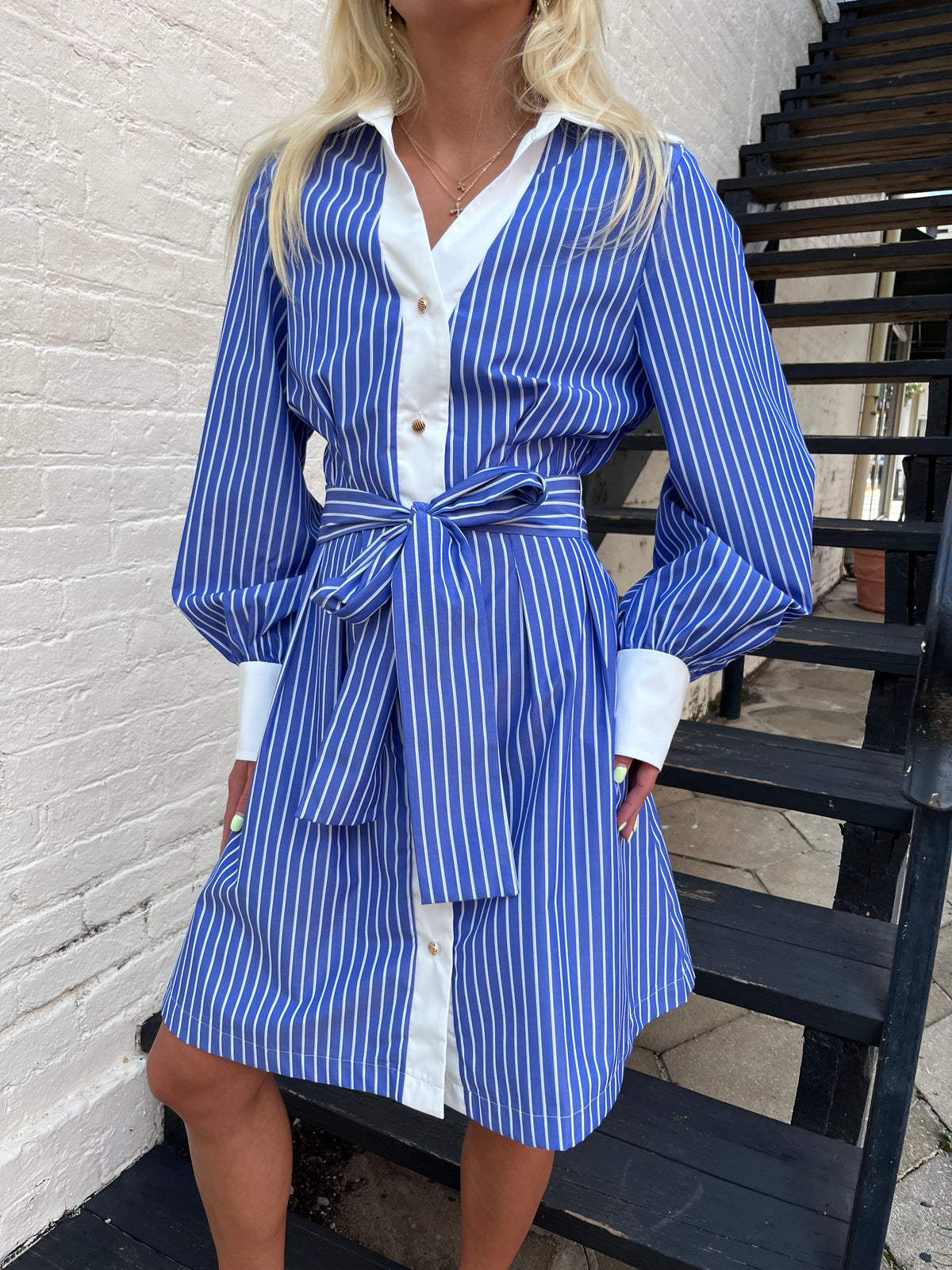 Striped Tapered Mini