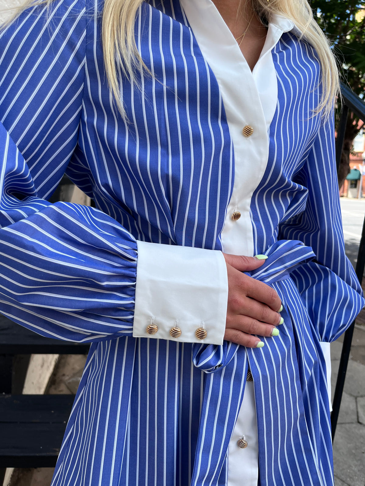 Striped Tapered Mini