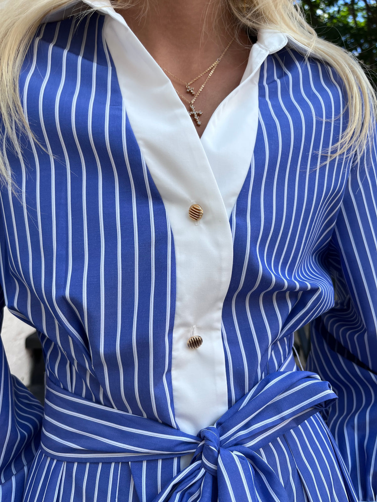 Striped Tapered Mini