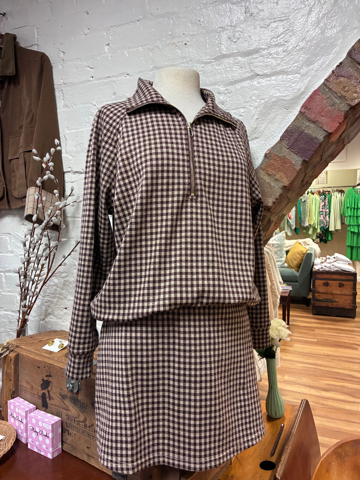 Gingham Dreams Top