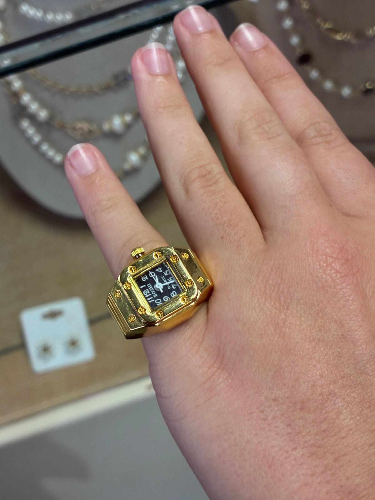 Encore Ring Square Watch