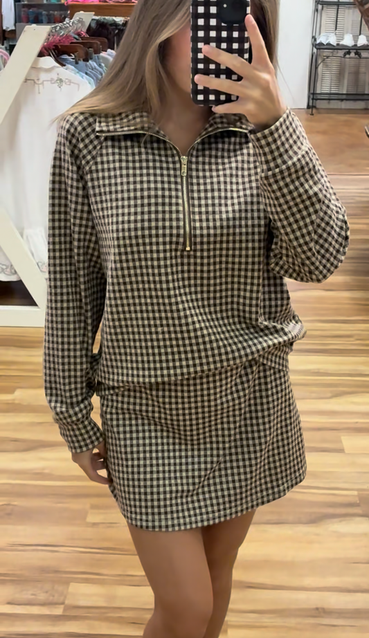 Gingham Dreams Top
