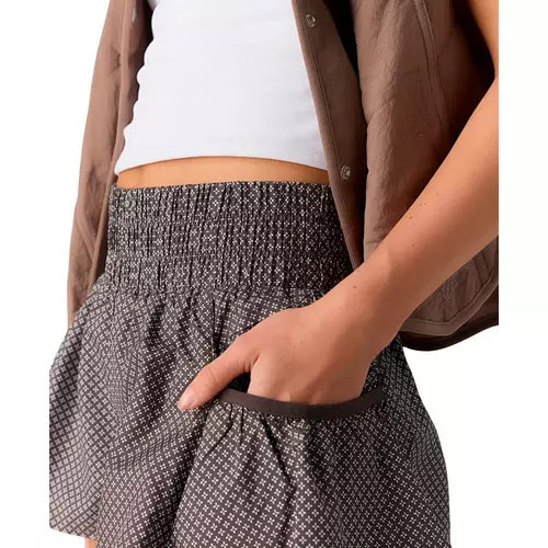 Get Your Flirt On Short Printed